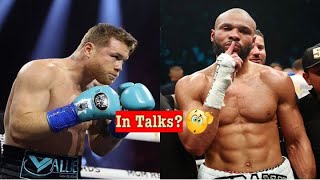 IN TALKS Canelo Alvarez vs Chris Eubank Jnr Fight Talks Rumours [upl. by Sanoy]