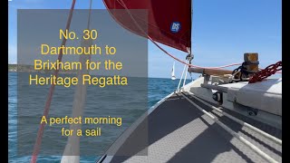 No 30 Passage from Galmpton to Torbay for the Heritage Regatta [upl. by Nicoli]