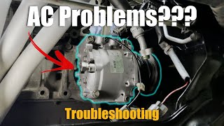 AC Compressor NOT Working… Troubleshooting Steps Honda Civic [upl. by Ahsemal525]