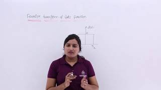 Fourier Transform of Gate Function [upl. by Nordin944]