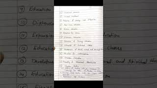 Kothari commission kotharicommission commission notes notesforbed bed shortnotes shortnote [upl. by Anelam]