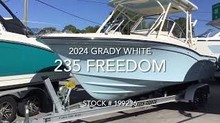 GradyWhite Freedom 235  Innovative Design  Superior Craftsmanship  MarineMax Fort Walton Beach [upl. by Ahsitra339]