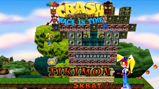 Crash Bandicoot  Back In Time Fan Game Custom Level Tikimon By SKRat197 [upl. by Conny25]