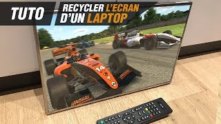 🛠 TUTORIAL Recycler lécran dun Laptop 💻  DIY [upl. by Hayman]