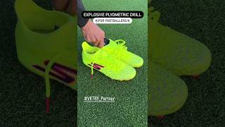 Explosive plyometric drill for footballers [upl. by Boot]