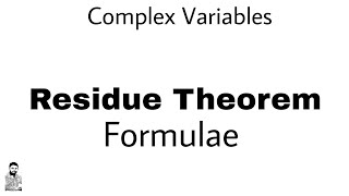 22 Residue Theorem  Formulae  Complete Concept [upl. by Skelly]