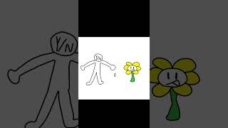 Флауи  Flowey animation undertale flowey shorts explosion [upl. by Aneez]