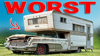 This will surprise everyone 9 Worst American RVs and Motorhomes in 19501970s America [upl. by Estey]