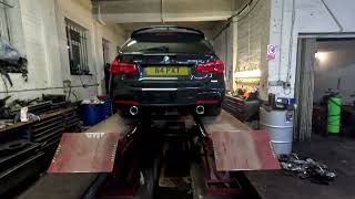 BMW F31 335D XDRIVE  PIPE DYNAMIC BACKBOX DELETE [upl. by Lanti]