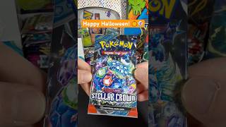 Day 21  Opening a Pokemon booster pack every day Halloween Edition🎃 [upl. by Laius250]