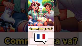 French Conversation Comment ça va learnfrench [upl. by Nowahs748]