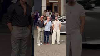 Akshay Kumar Paresh Rawal amp Suniel Shetty spotted together‼️ akshaykumar pareshrawal [upl. by Willin]