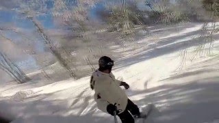 Kartepe 08022016 snowboard Gopro cekimim  Personal Snowboard Gopro footage [upl. by Sucramal772]