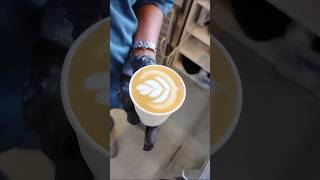 coffeeart lattesimple tuleepbaristacoffeedecoration  please like comment subscribe ♥️♥️👍🔔🔔👍💟 [upl. by Yoo]