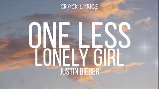 Justin Bieber  One Less Lonely GirlLyrics [upl. by Airdnola]