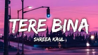 Tere Bina Lyrics  Shreea Kaul [upl. by Rento]