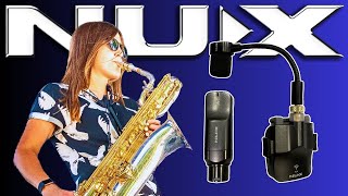 NUX Sax Mic  Play Test Review amp Unboxing ft all 4 Saxophones [upl. by Enileuqkcaj5]