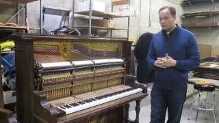 Rebuilding an Antique Piano Before and After [upl. by Doretta]