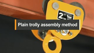 Plain trolly assembly method [upl. by Assel903]