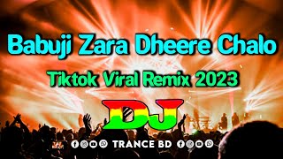 Babuji Zara Dheere Chalo Dj Remix  Durga Puja Special Mix  Tiktok Viral Dj Gan  Trending 2024 [upl. by Ginzburg]