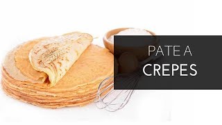 Comment faire des crêpes  Pâte à crêpe inratable [upl. by Sunderland926]