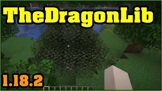 TheDragonLib Mod 1182 amp How To Install for Minecraft [upl. by Smallman]