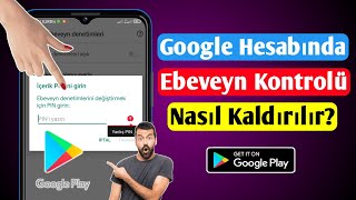 Google Hesabında Ebeveyn Kontrolü Nasıl Kaldırılır 2023  Googleda Ebeveyn Denetimini Kaldırın [upl. by Ellohcin90]