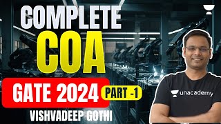 Complete COA for GATE 2024  Part  1  Vishvadeep Gothi [upl. by Yendis626]