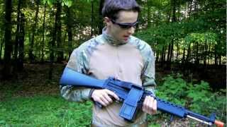 GampP Stoner 63 MK23 AEG Review Team Ricochet [upl. by Suiramed202]