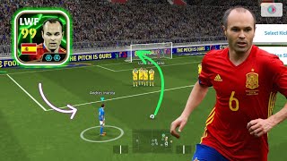 iniesta efootball 25 review [upl. by Petronella]