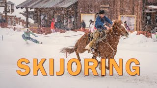 SKIJORING Buckles Cowboys and Money [upl. by Pius]