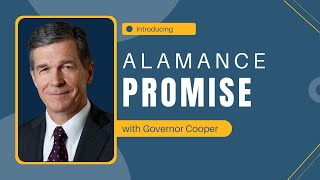 Governor Cooper Announces the Alamance Promise [upl. by Bogart289]