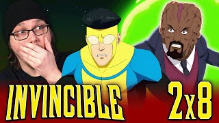 INVINCIBLE 2x8 REACTION amp REVIEW  I Thought You Were Stronger  Season 2 Finale [upl. by Noreh491]