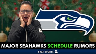 MAJOR Seahawks Schedule Rumors Ahead Of 2024 NFL Schedule Release Seahawks Playing On Christmas [upl. by Judus]