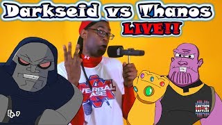 Darkseid Vs Thanos Live  Cartoon Beatbox Battles [upl. by Ithnan]