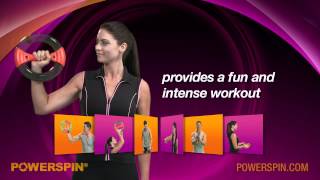 PowerSpin  Easy Way to Tone Your Arms and Abs [upl. by Eirlav65]