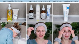 How to use La Roche Posay Cicaplast Baume B5 with Retinol or Retinal or Retinoid [upl. by Miranda]