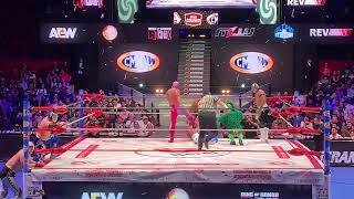 Reporte CMLL Xelhua Stigma y Arkalis Vs Hijo del Villano III Guerrero Maya Jr y Vegas [upl. by Levina761]