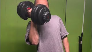 Bicep and tricep day at home gym [upl. by Metzger]