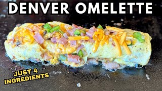 Easy Denver Omelette on the Blackstone Griddle [upl. by Swanhildas]