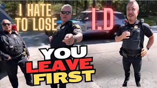 ID REFUSAL COPS EGO WONT LET HIM TAKE THE L [upl. by Atena238]