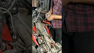 Honda Stunner wiring problem 🧑‍🔧💥 youtubeshorts bikerepairingc9x shorts viralvideo trending [upl. by Sanyu]