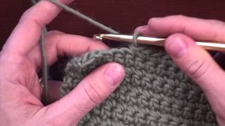 Crochet Decreases Decreasing 2 Stitches in Single or Half Double Crochet [upl. by Ennayt548]