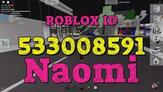 NAOMI Roblox Song Codes [upl. by Eilojne]