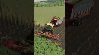 🌽 Corn Silage Transporting Farming Simulator 22 [upl. by Akili643]