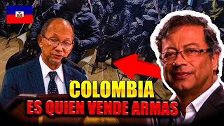 COLOMBIA CULPABLE DE TRAFICO DE ARMAS EN HAITI [upl. by Atteirneh491]