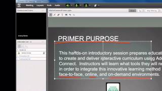 Adobe Connect  Navigating Share Pod [upl. by Nonnahc]