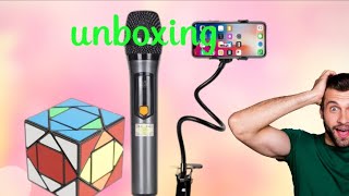 unboxing Pandora cubemicfantom box amp mobile standcr7msdhonimichaeljacksonviratkohlironaldo [upl. by Chrysler]