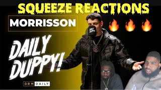 Morrisson  Daily Duppy  GRM Daily Squeeze Reaction [upl. by Eiruam]