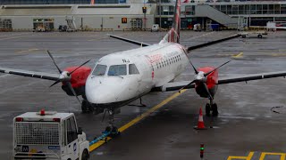 HD Loganair’s Saab 340 Farewell Tour  Full Flight  Glasgow to Glasgow  GLGNJ [upl. by Ferrigno]